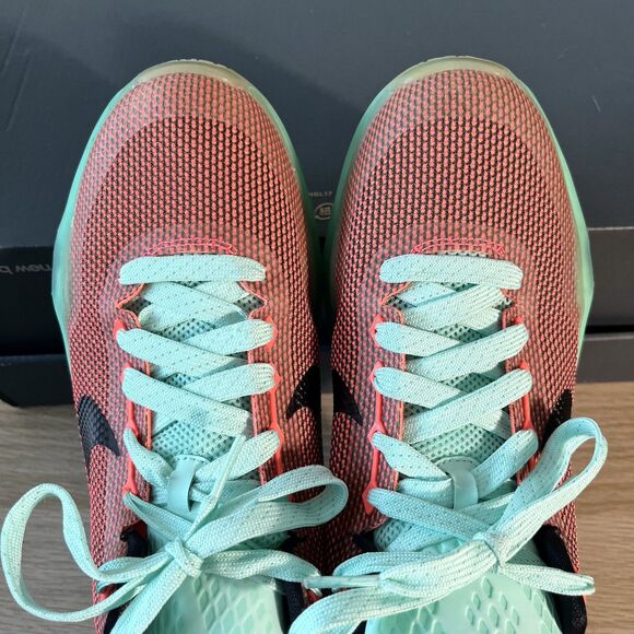 Nike Kobe X 10 GS Easter Hot Lava Sunset Glow Basketball Shoes Youth Size 6.5Y - Picture 6 of 12